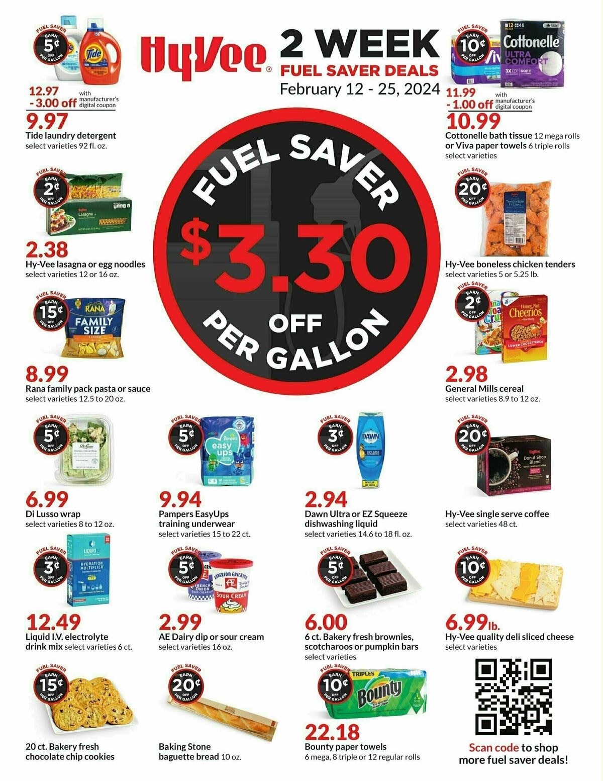 Hy-Vee 2 Week Deals Weekly Ad from February 12