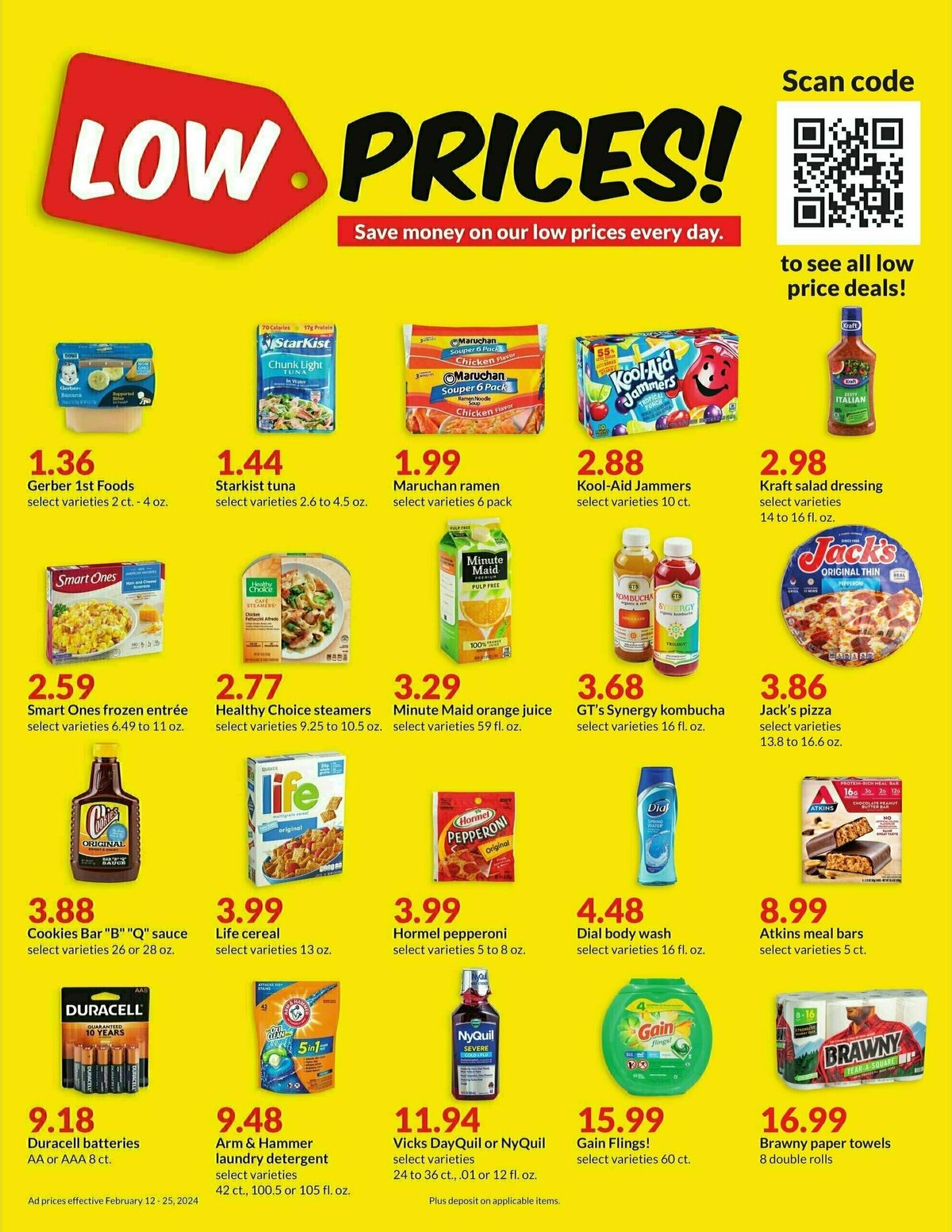 Hy-Vee 2 Week Deals Weekly Ad from February 12