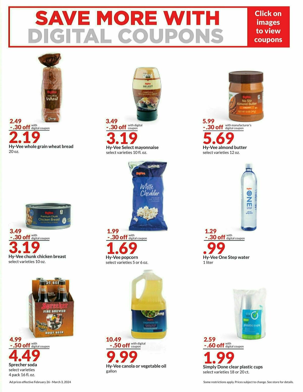 Hy-Vee Weekly Ad from February 26