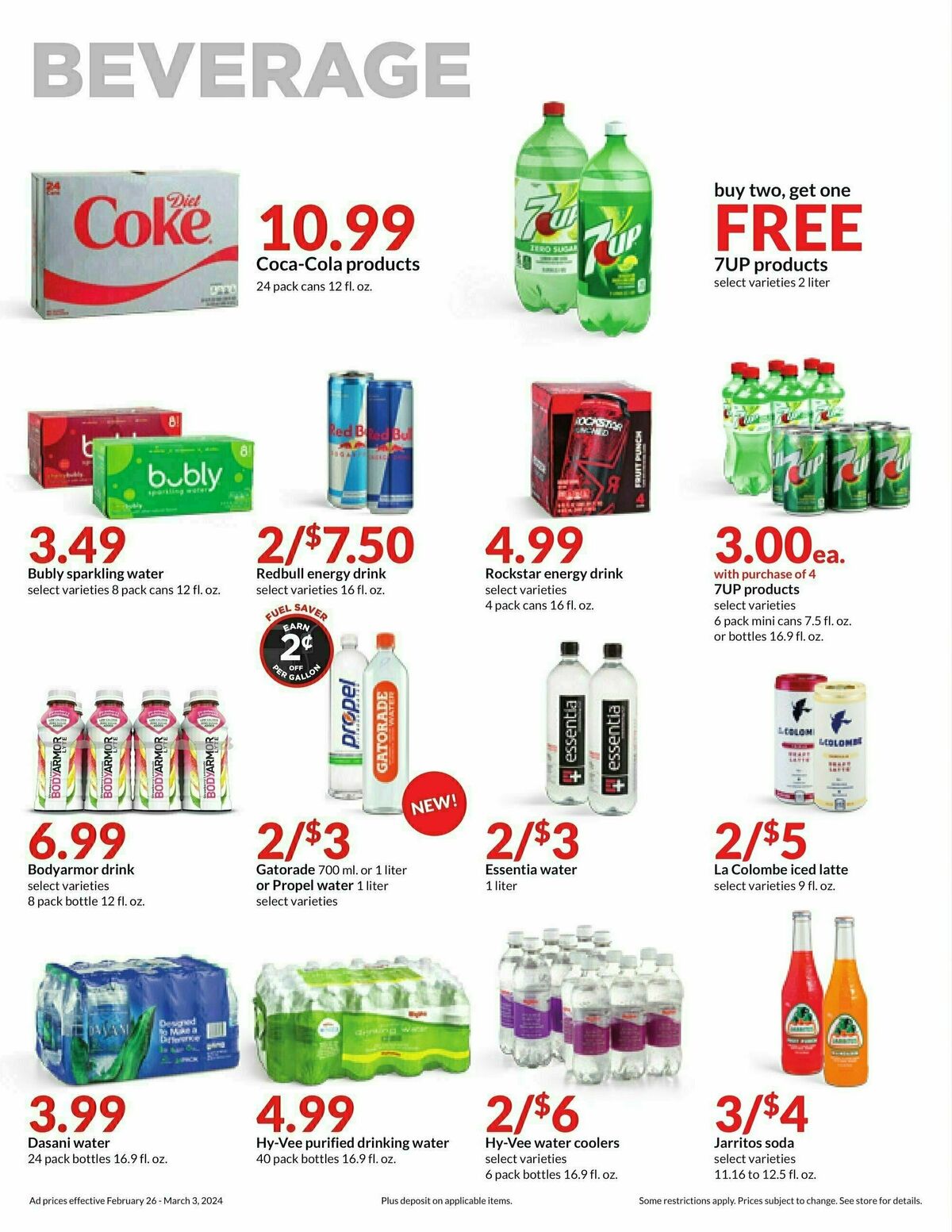 Hy-Vee Weekly Ad from February 26