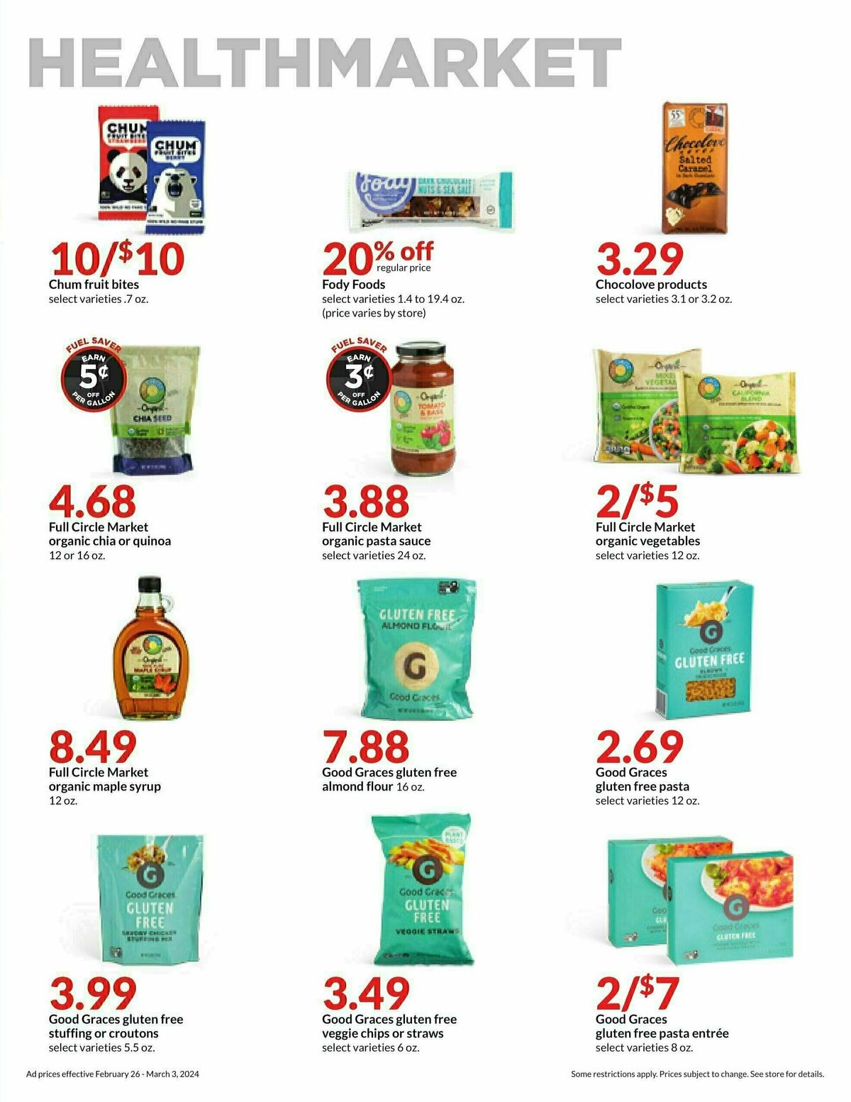 Hy-Vee Weekly Ad from February 26