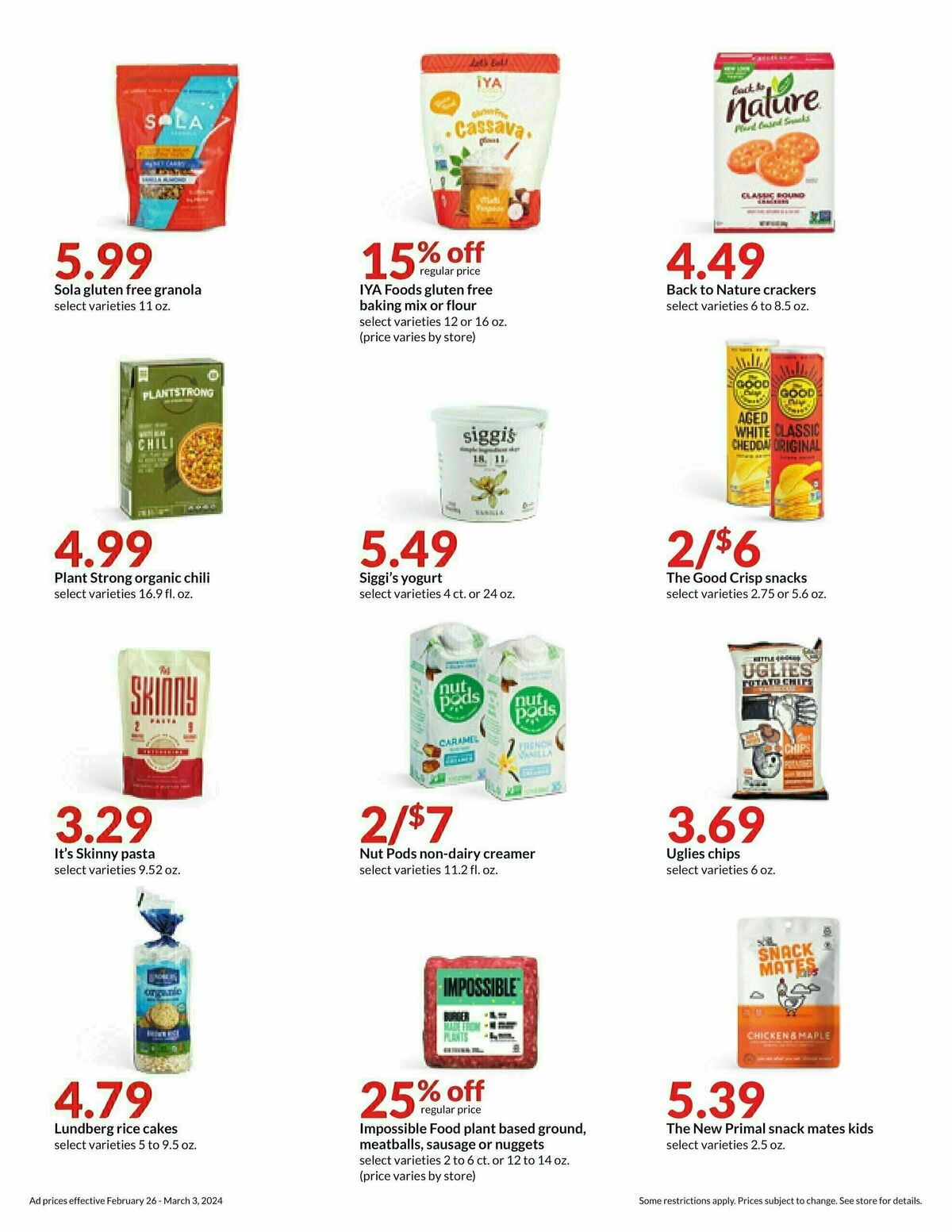 Hy-Vee Weekly Ad from February 26