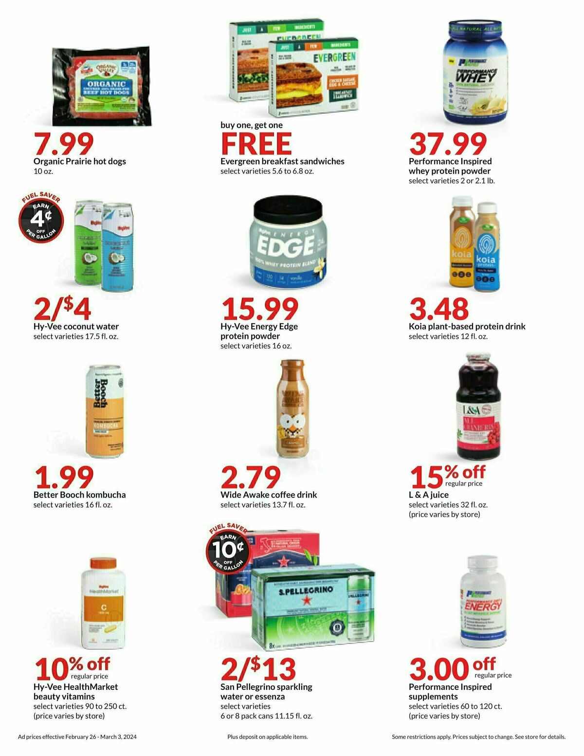 Hy-Vee Weekly Ad from February 26