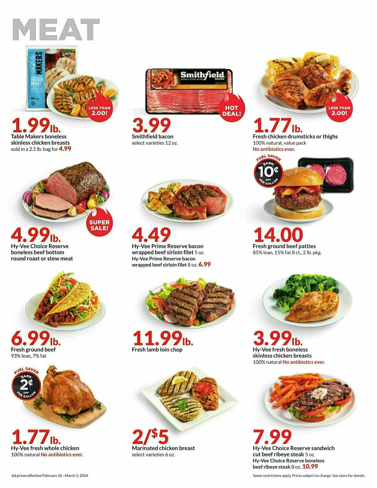 Hy-Vee Weekly Ad from February 26