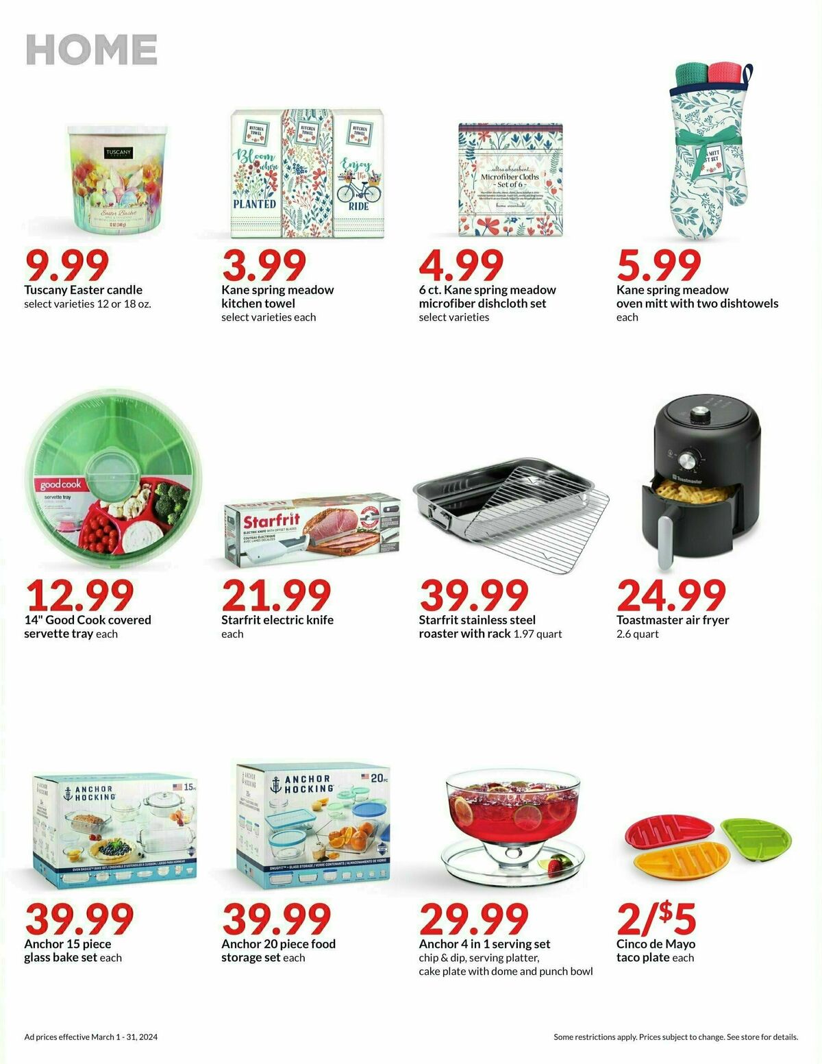 Hy-Vee March Monthly Deals Weekly Ad from March 1