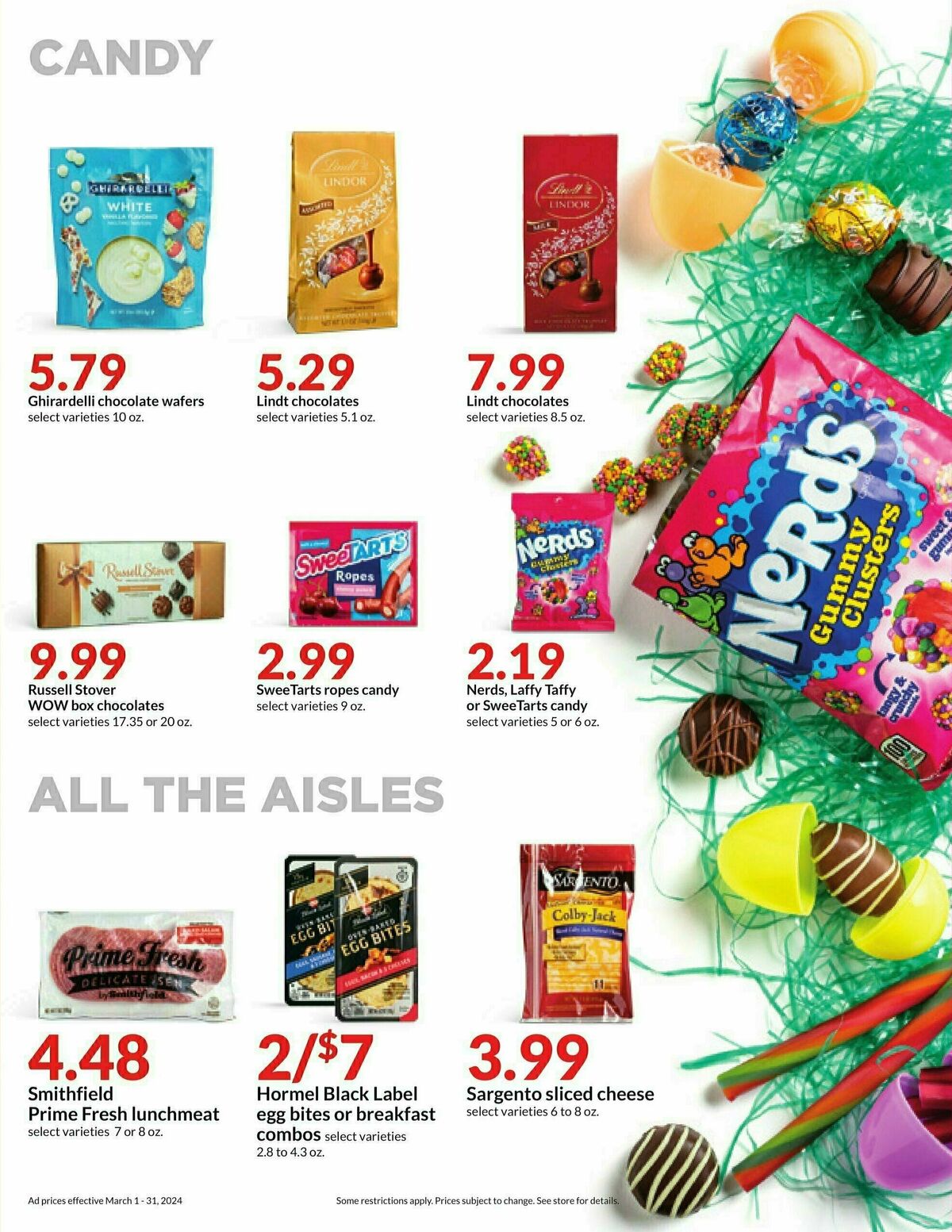 Hy-Vee March Monthly Deals Weekly Ad from March 1