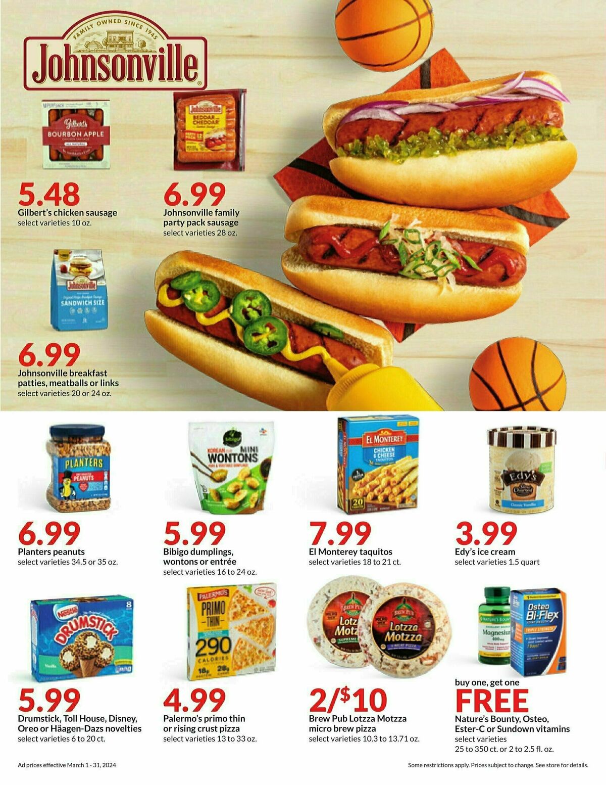 Hy-Vee March Monthly Deals Weekly Ad from March 1