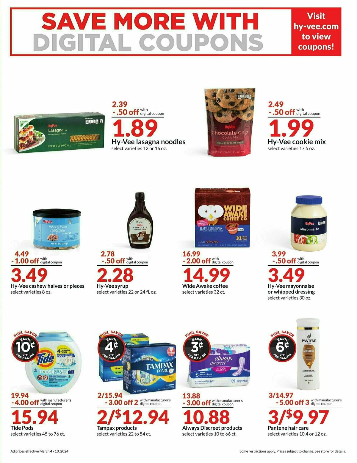 Hy-Vee Weekly Ad from March 4