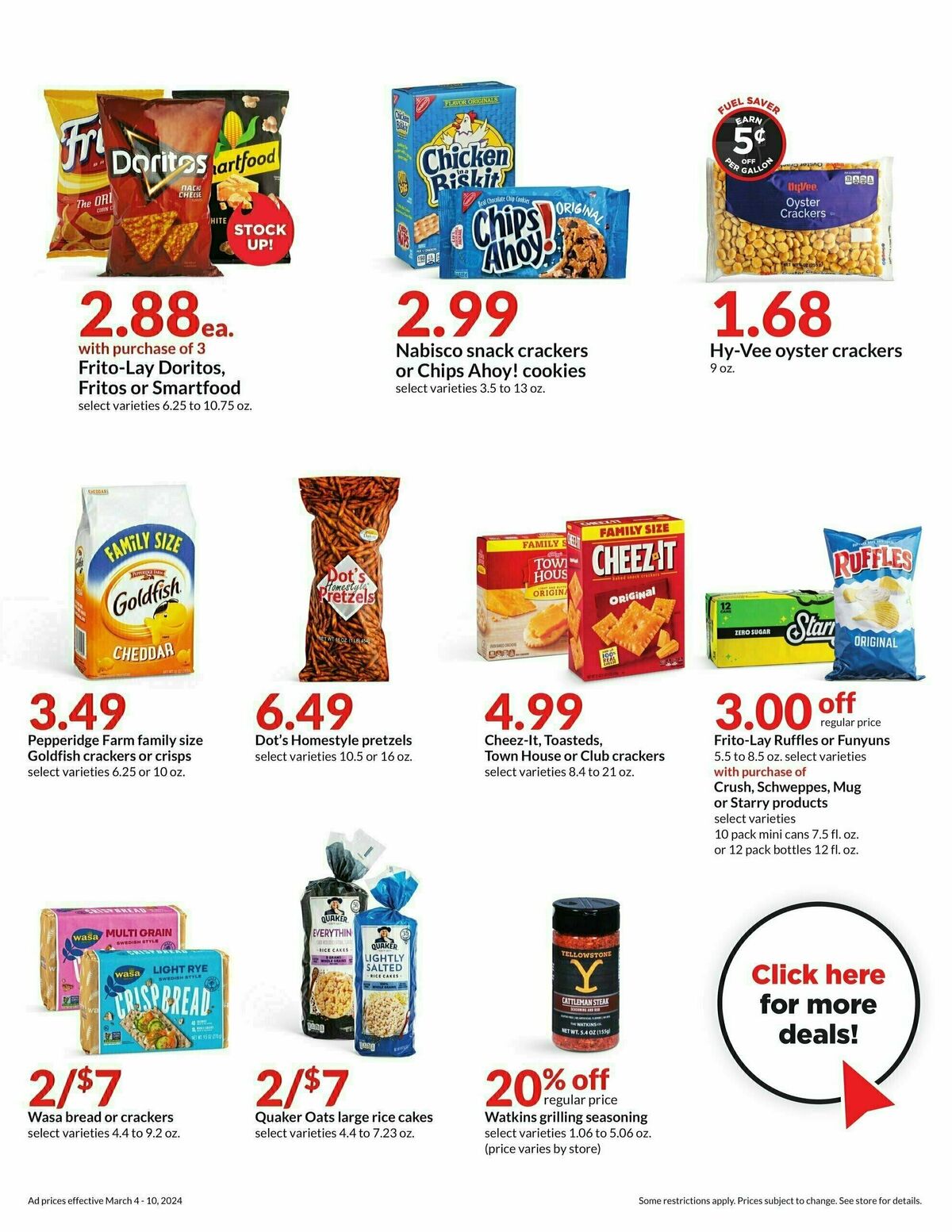 Hy-Vee Weekly Ad from March 4