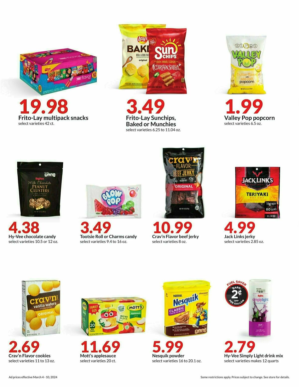 Hy-Vee Weekly Ad from March 4