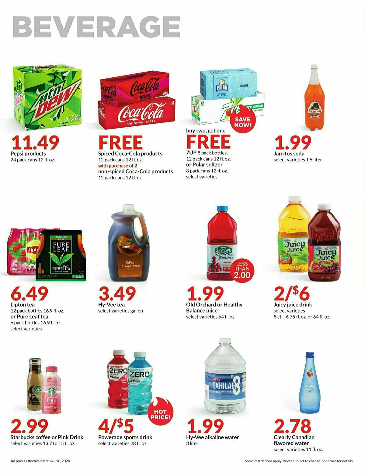 Hy-Vee Weekly Ad from March 4