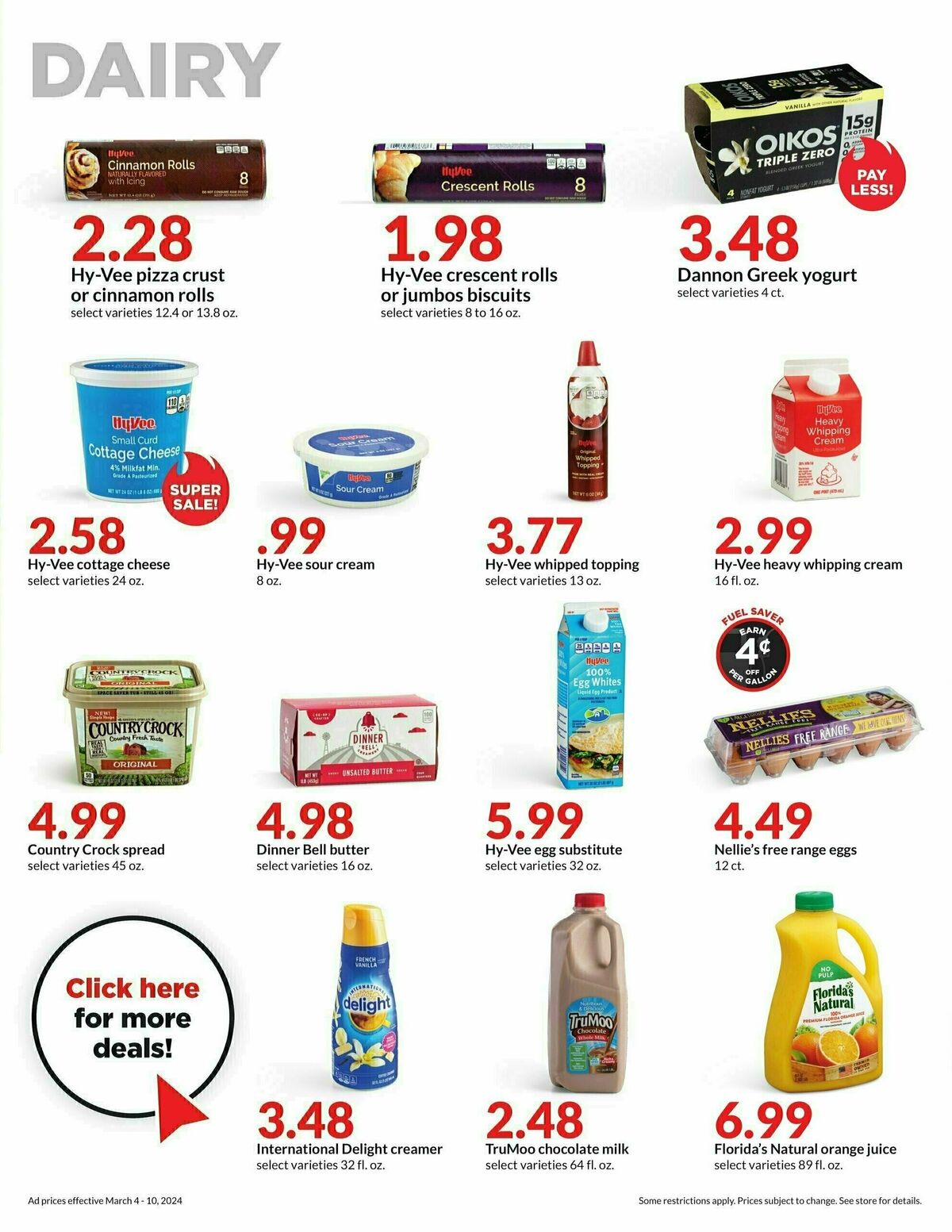 Hy-Vee Weekly Ad from March 4