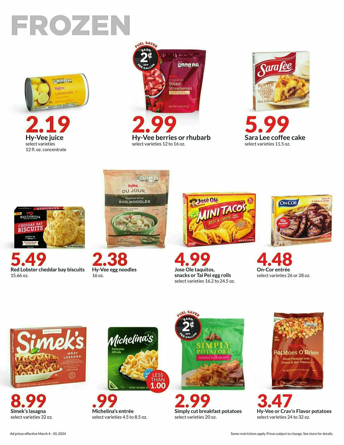 Hy-Vee Weekly Ad from March 4