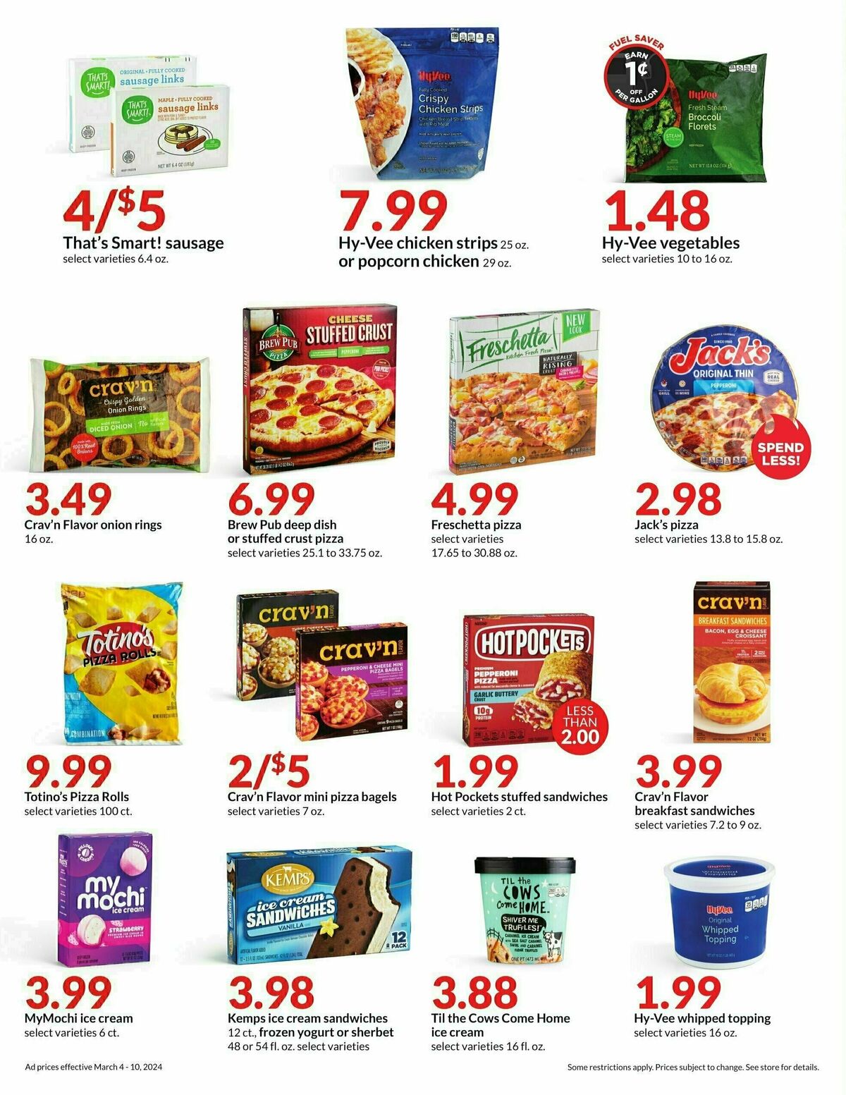 Hy-Vee Weekly Ad from March 4