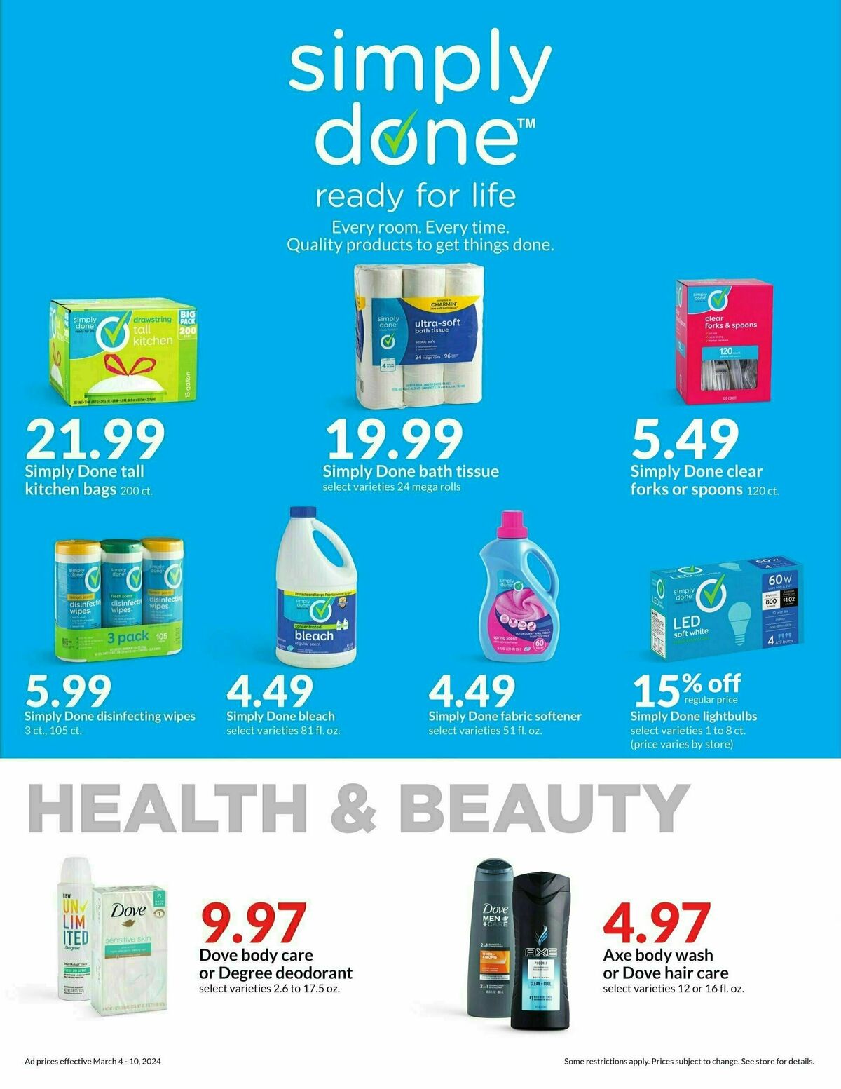 Hy-Vee Weekly Ad from March 4