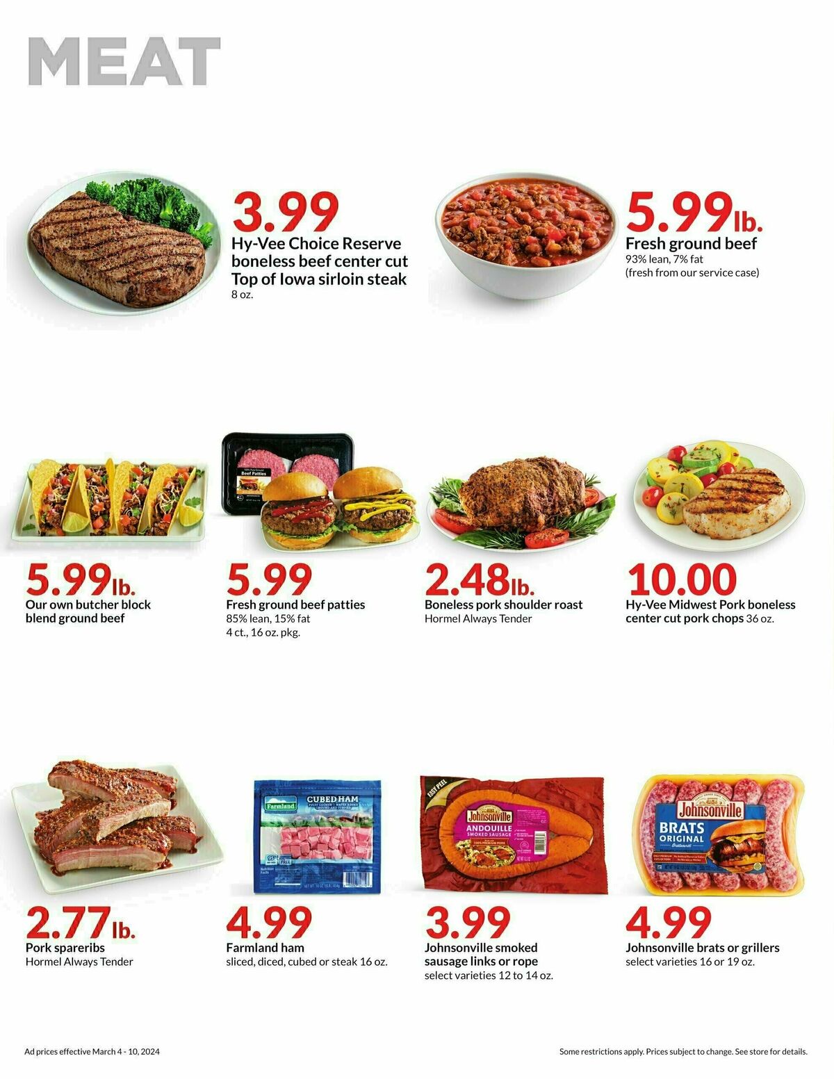 Hy-Vee Weekly Ad from March 4