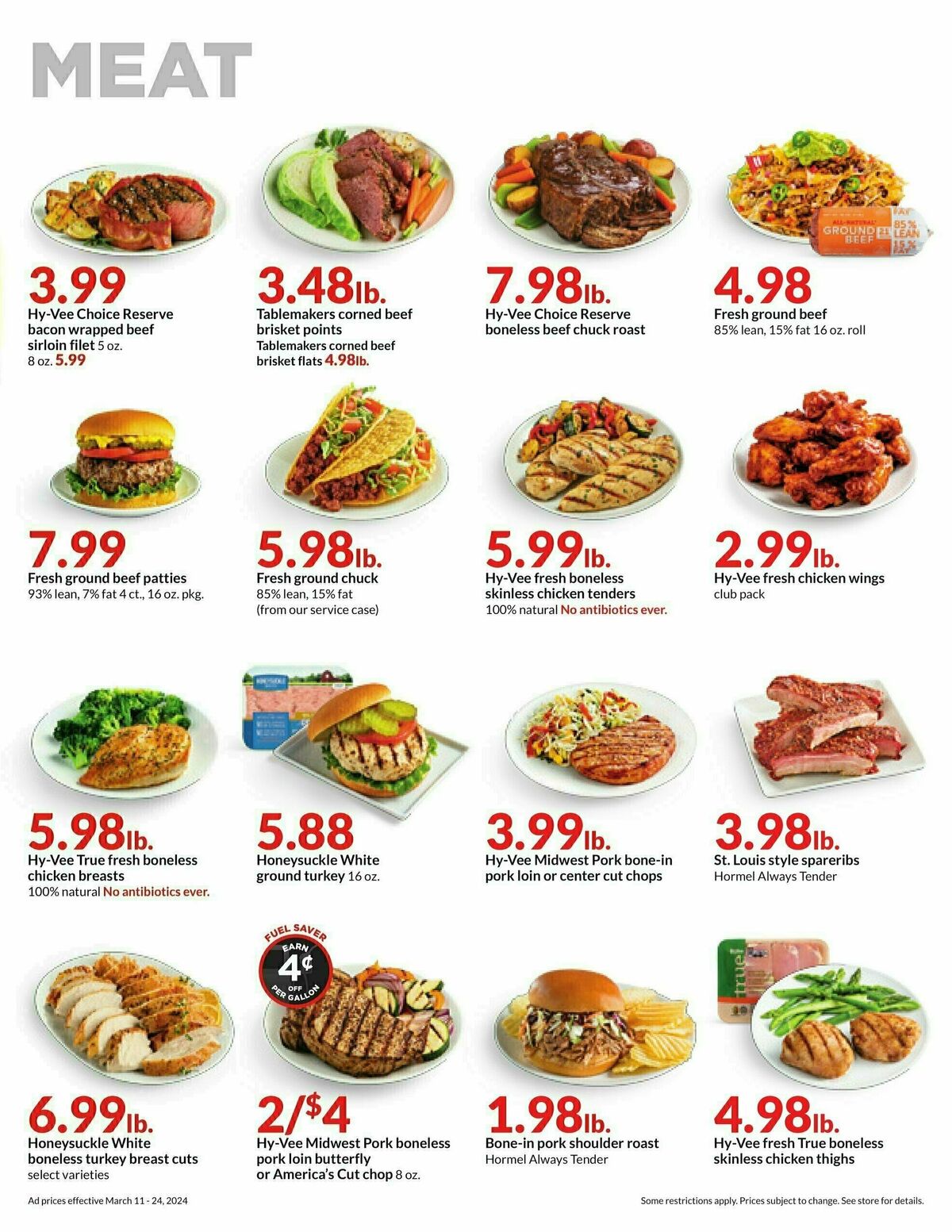 Hy-Vee Hot Deals 2 Weekly Ad from March 11