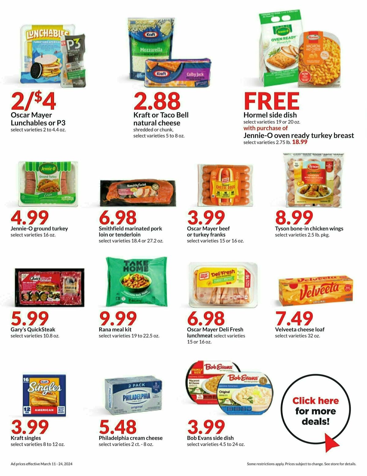 Hy-Vee Hot Deals 2 Weekly Ad from March 11