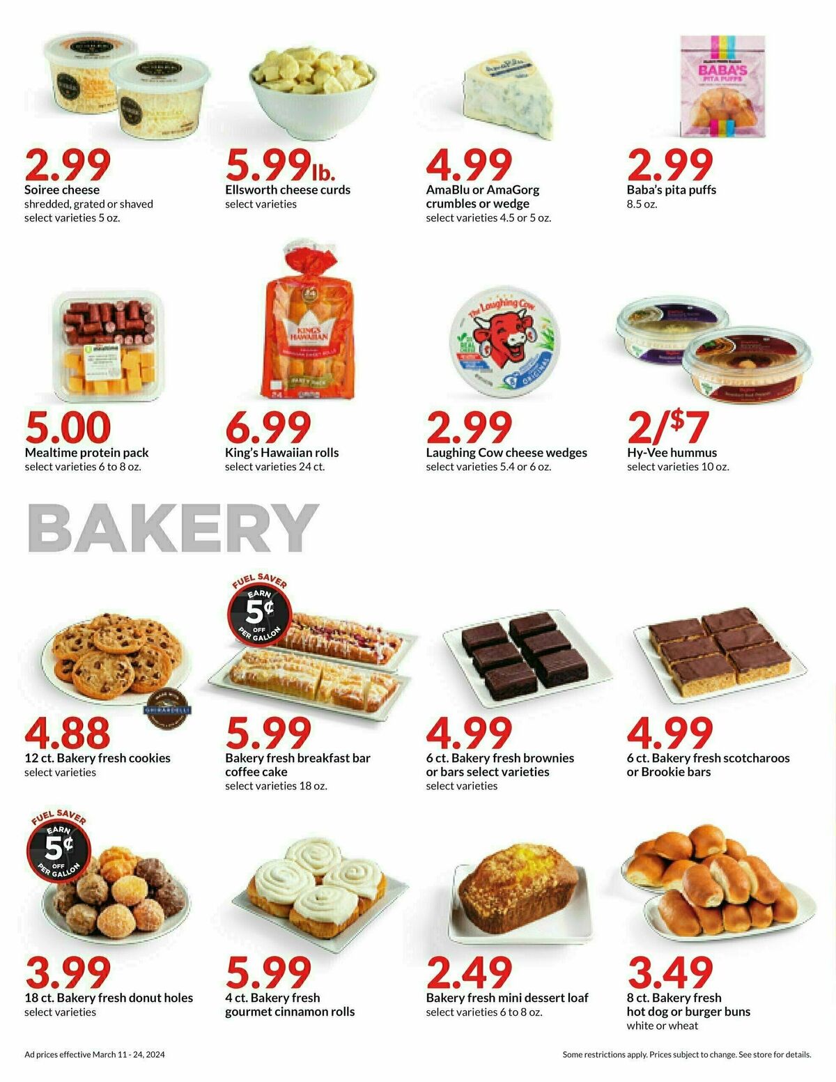 Hy-Vee Hot Deals 2 Weekly Ad from March 11