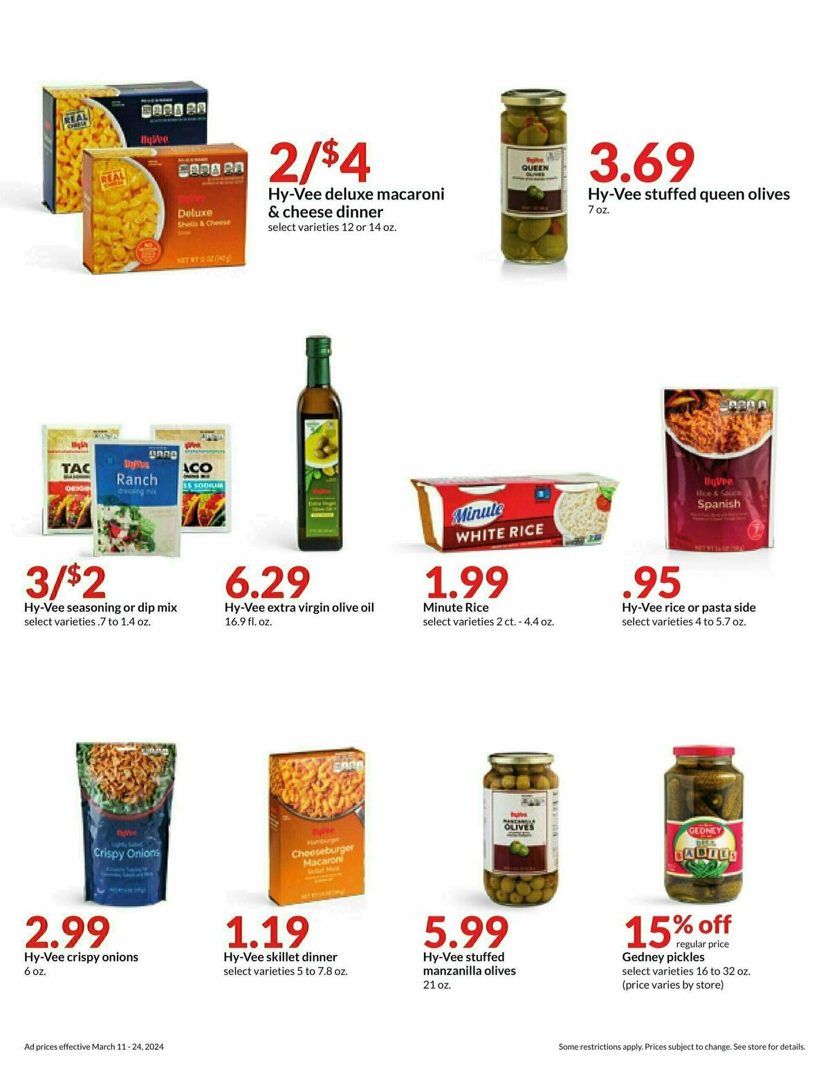 Hy-Vee Hot Deals 2 Weekly Ad from March 11