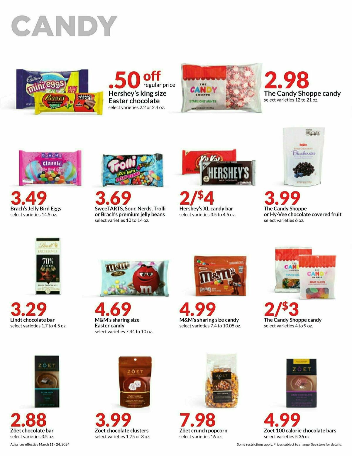 Hy-Vee Hot Deals 2 Weekly Ad from March 11