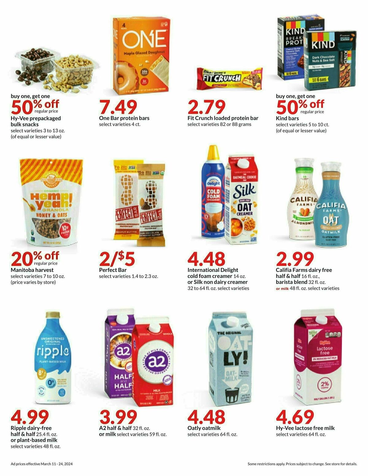 Hy-Vee Hot Deals 2 Weekly Ad from March 11