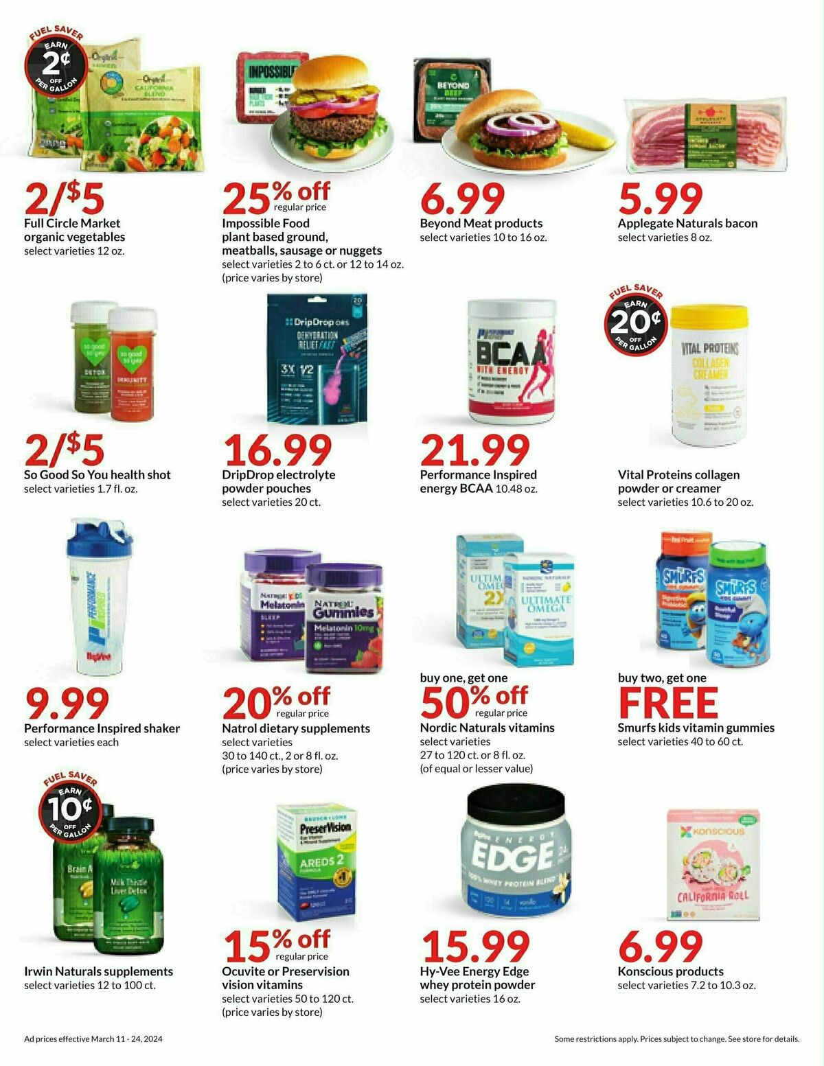 Hy-Vee Hot Deals 2 Weekly Ad from March 11