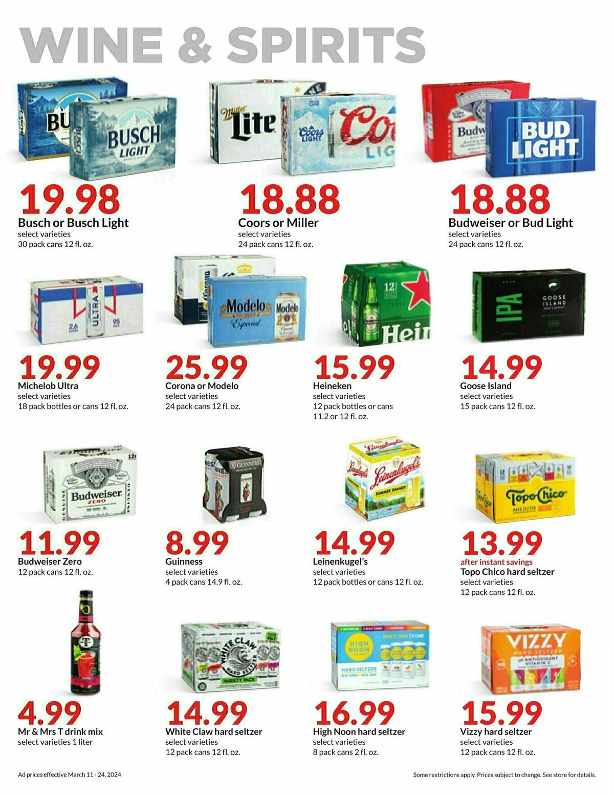 Hy-Vee Hot Deals 2 Weekly Ad from March 11