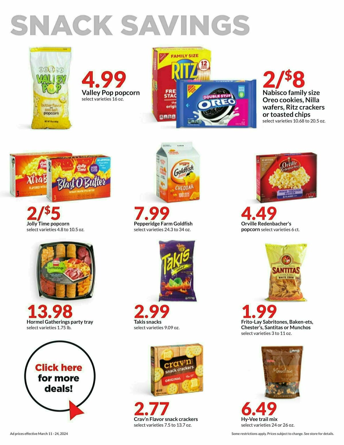 Hy-Vee Hot Deals 2 Weekly Ad from March 11