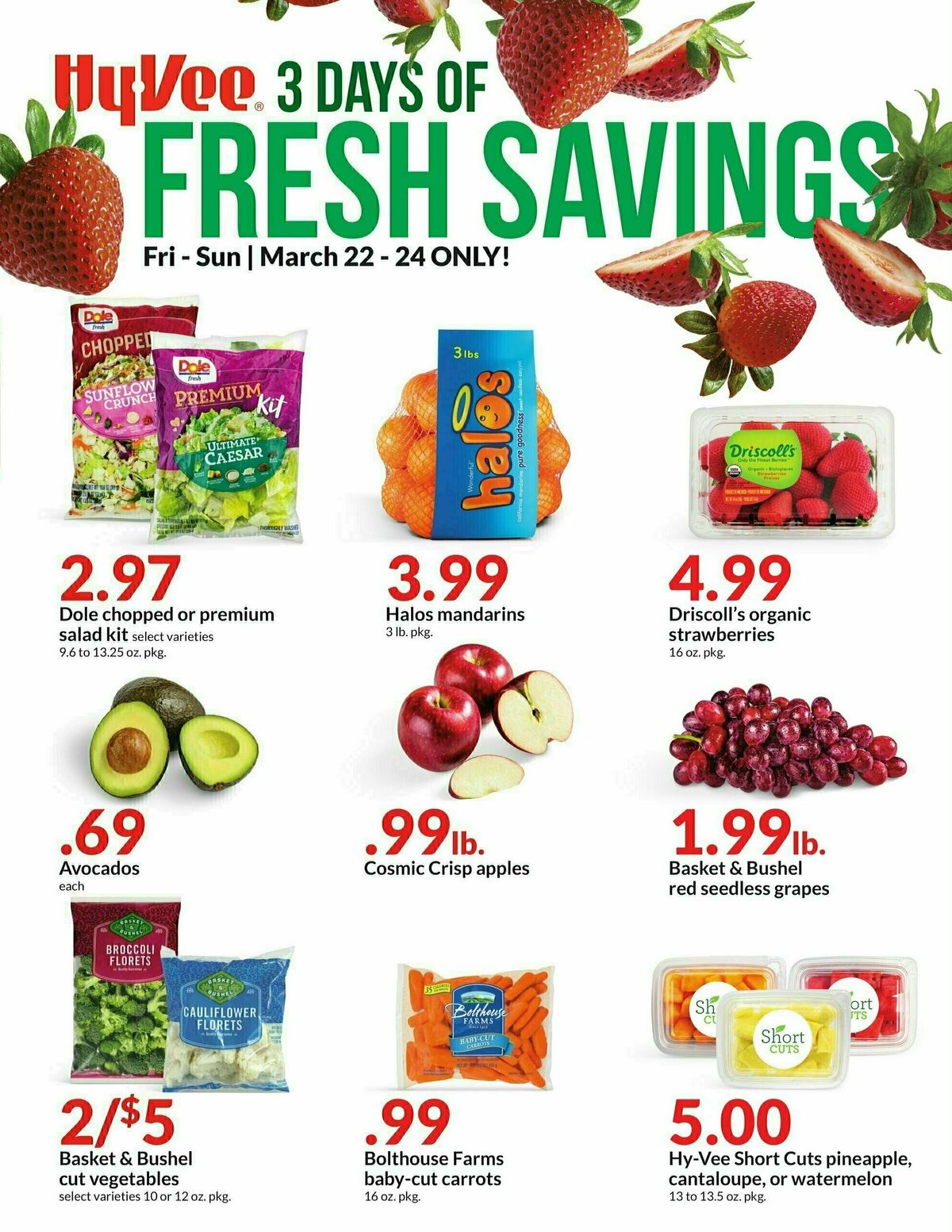 Hy-Vee Weekly Ad from March 22