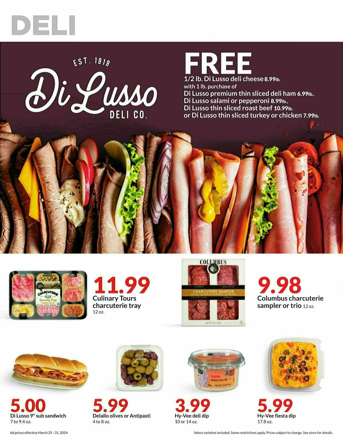 Hy-Vee Weekly Ad from March 25