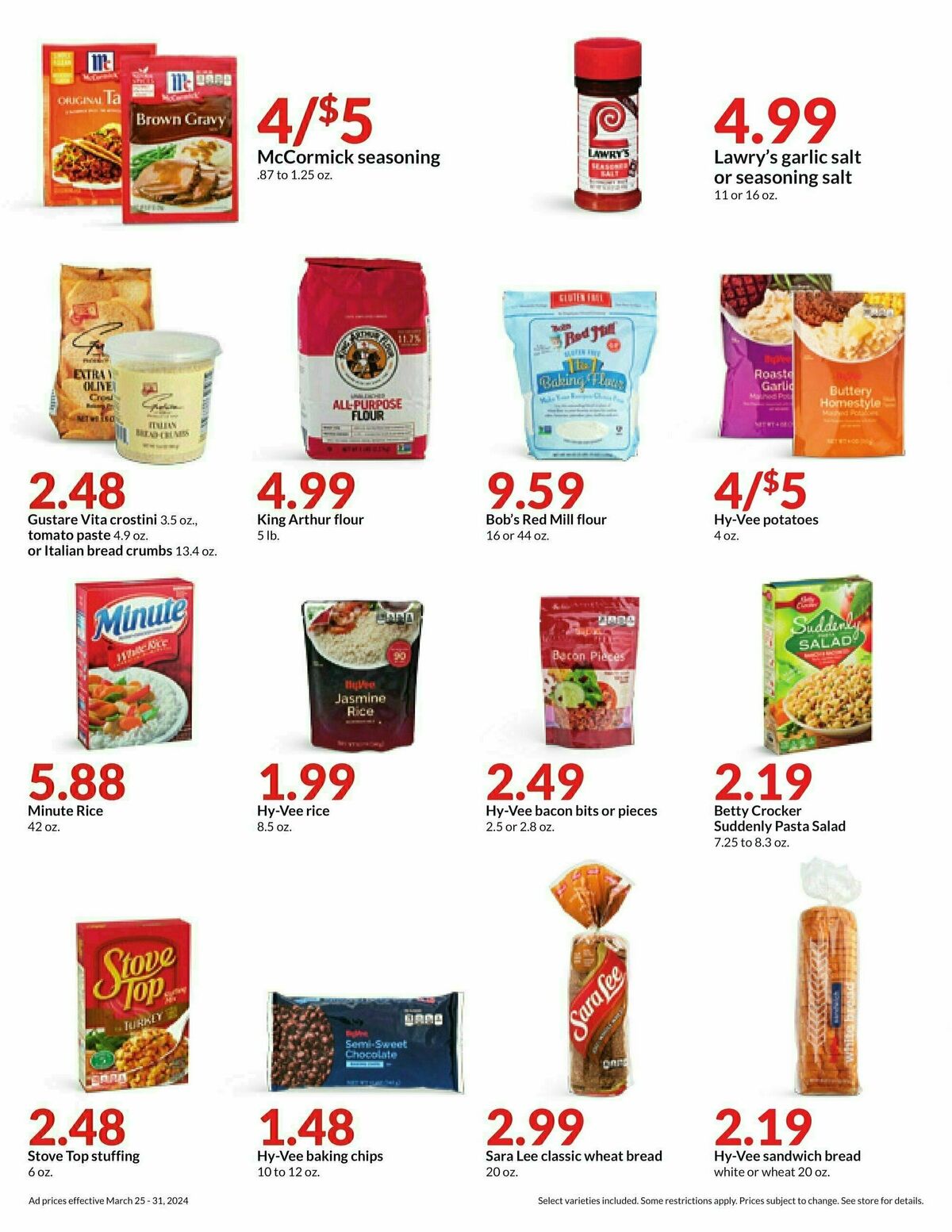 Hy-Vee Weekly Ad from March 25