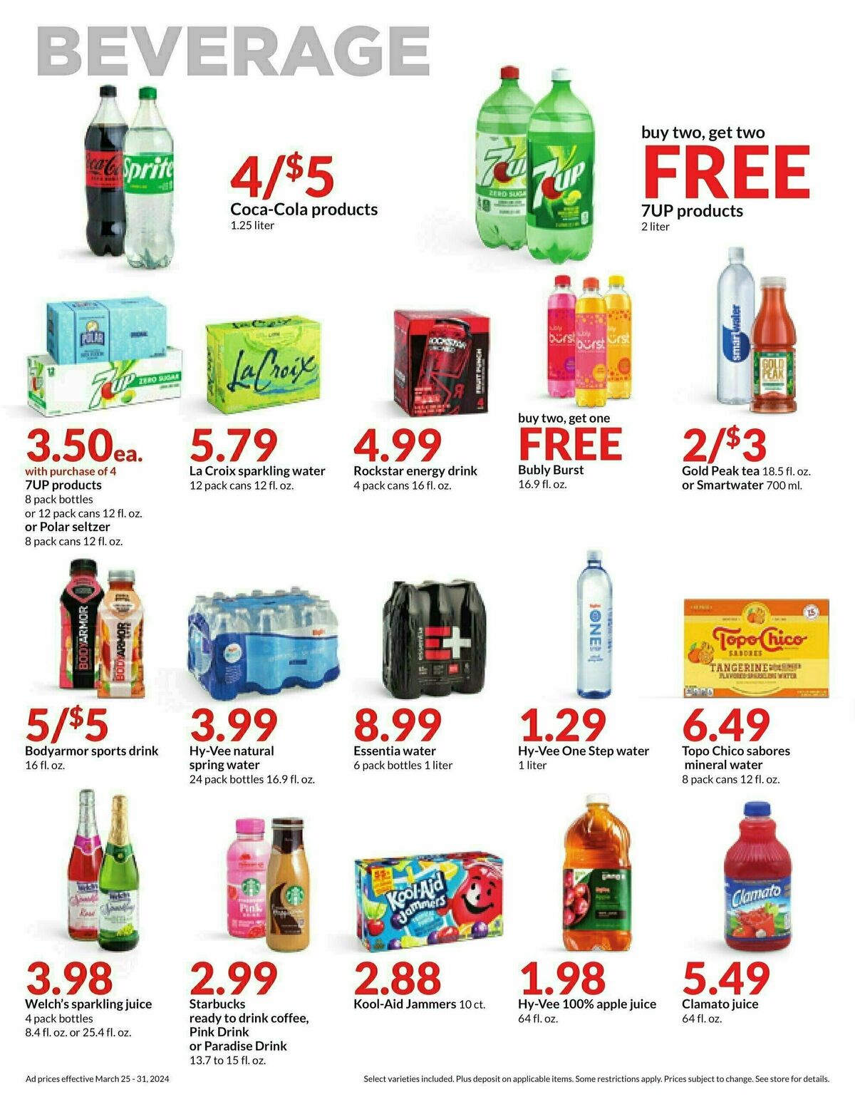 Hy-Vee Weekly Ad from March 25