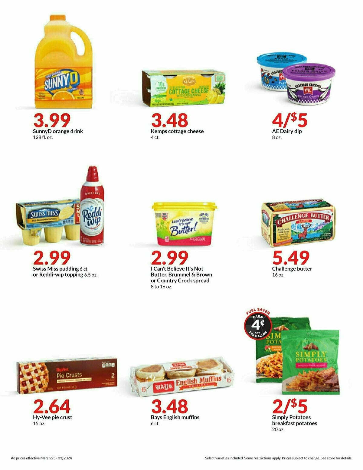 Hy-Vee Weekly Ad from March 25