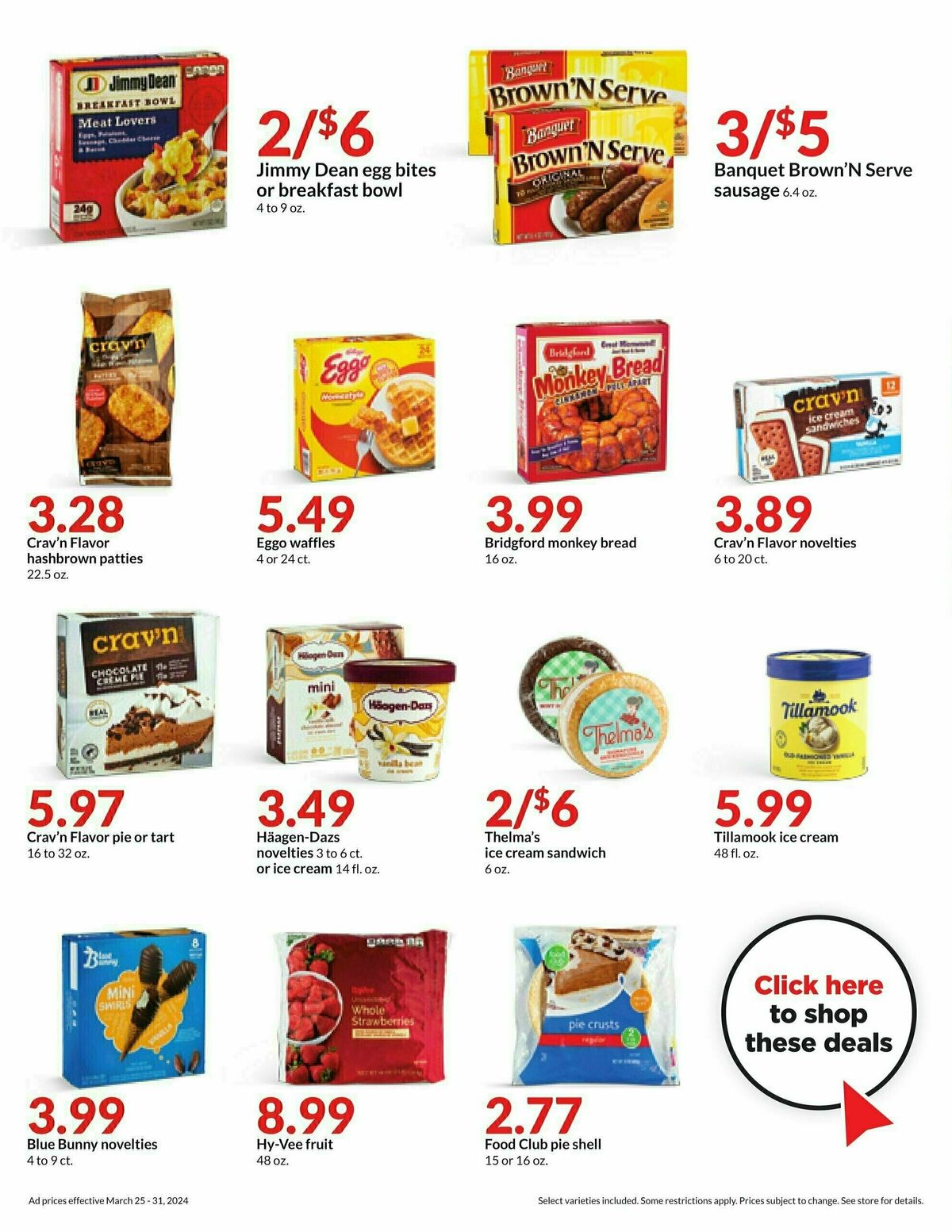 Hy-Vee Weekly Ad from March 25