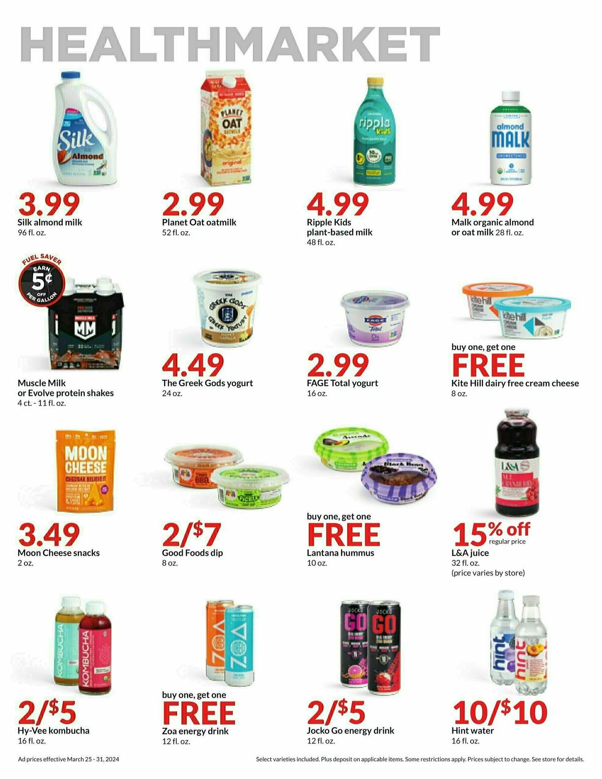 Hy-Vee Weekly Ad from March 25