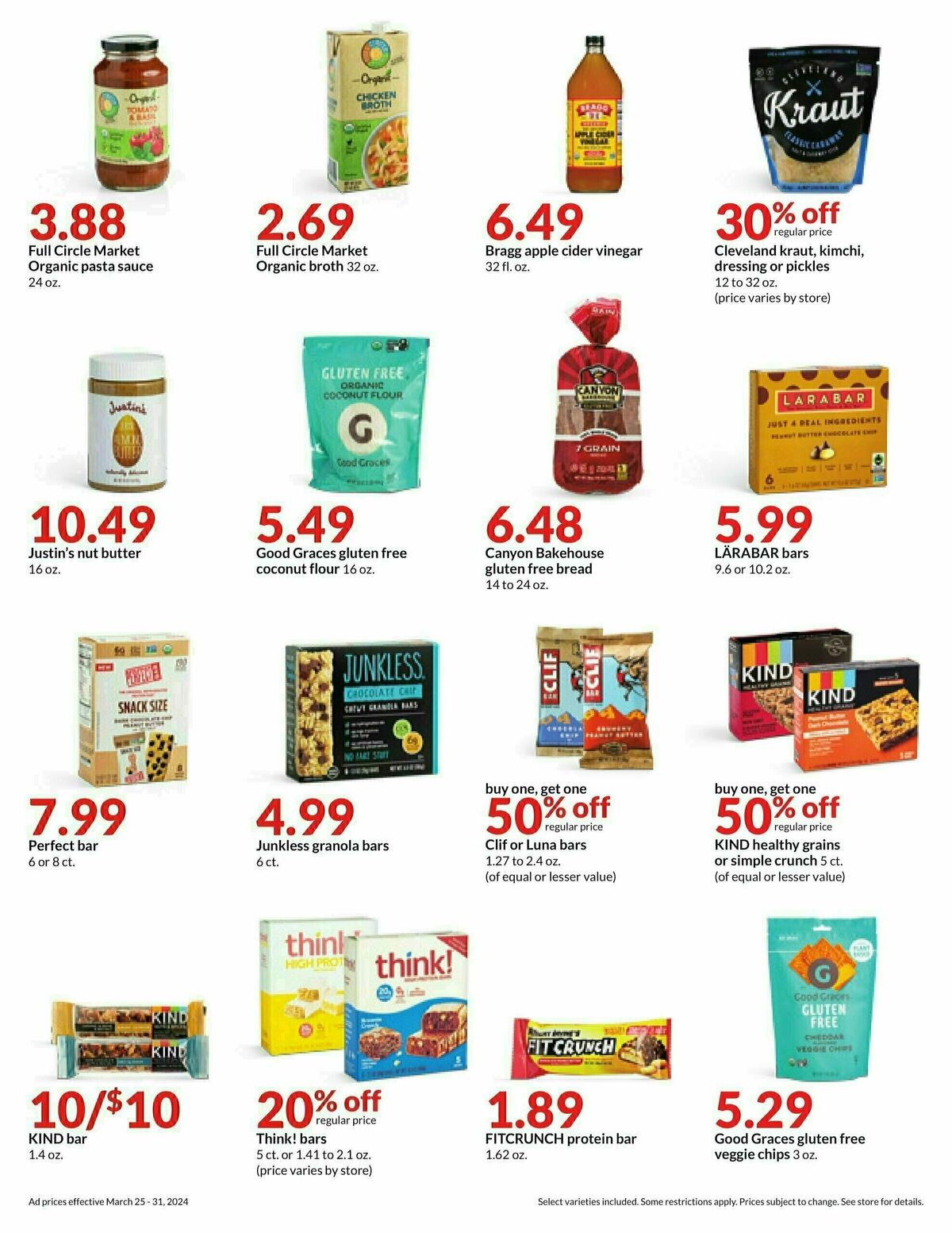 Hy-Vee Weekly Ad from March 25