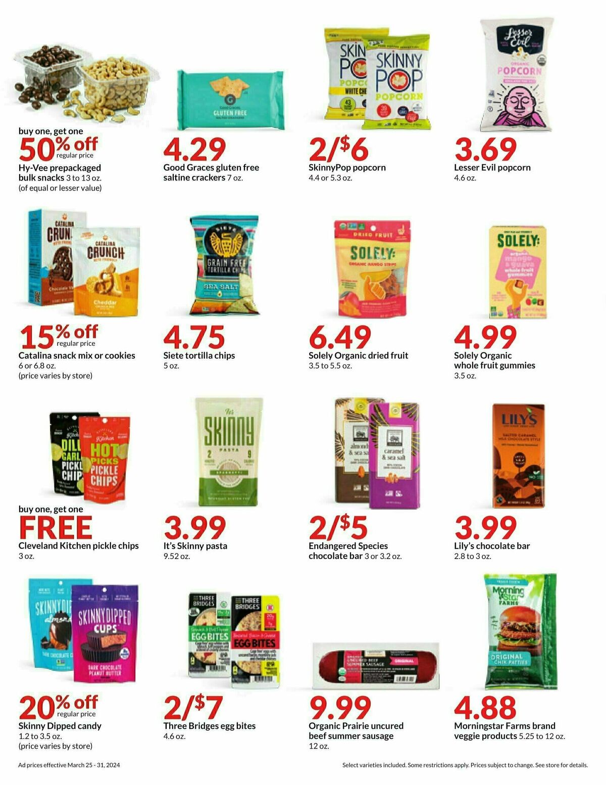 Hy-Vee Weekly Ad from March 25