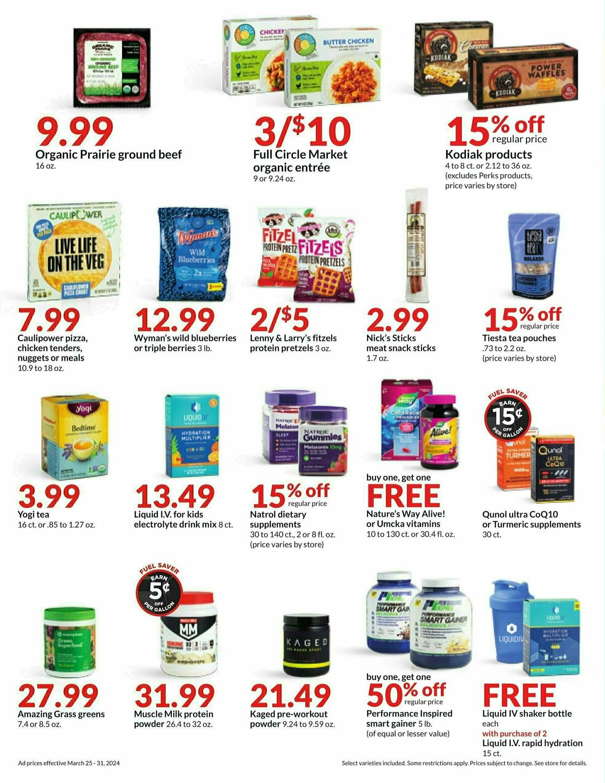 Hy-Vee Weekly Ad from March 25