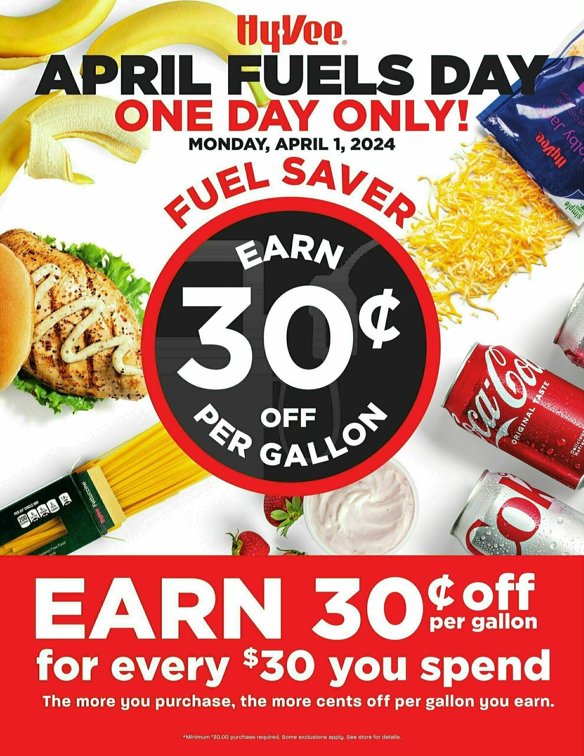 Hy-Vee 1 Day Sale Weekly Ad from April 1