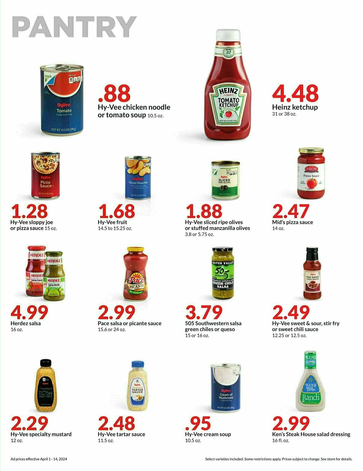 Hy-Vee 2 Week Ad Weekly Ad from April 1