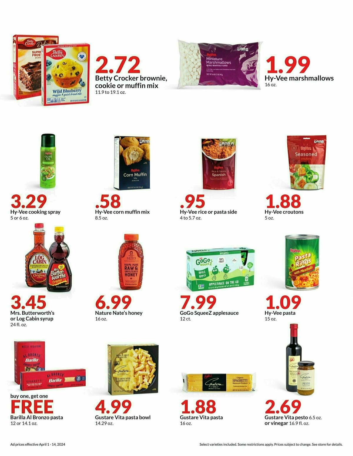 Hy-Vee 2 Week Ad Weekly Ad from April 1