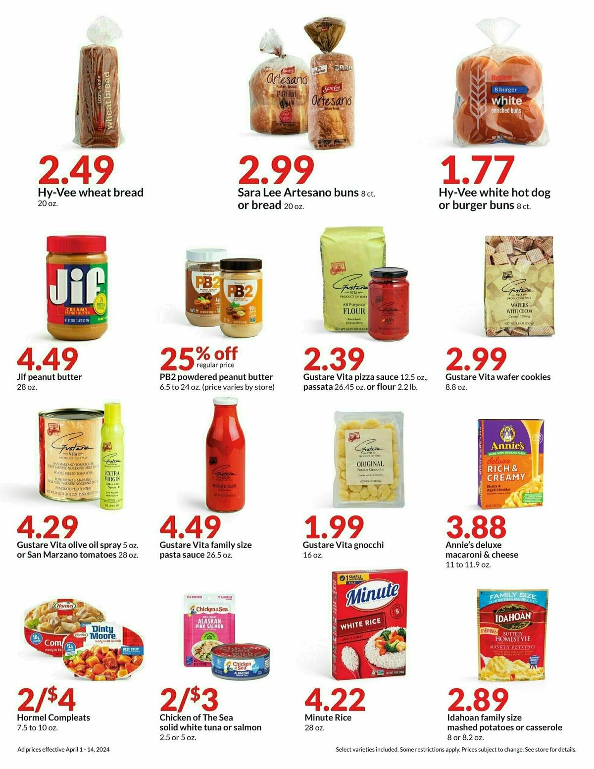 Hy-Vee 2 Week Ad Weekly Ad from April 1