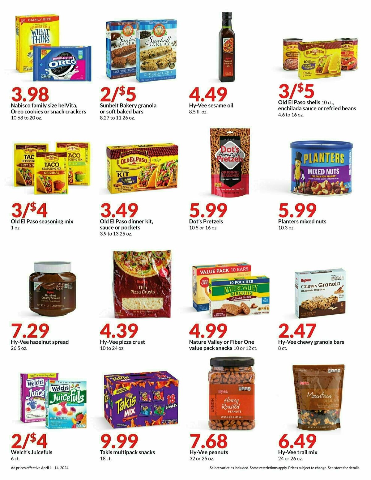 Hy-Vee 2 Week Ad Weekly Ad from April 1