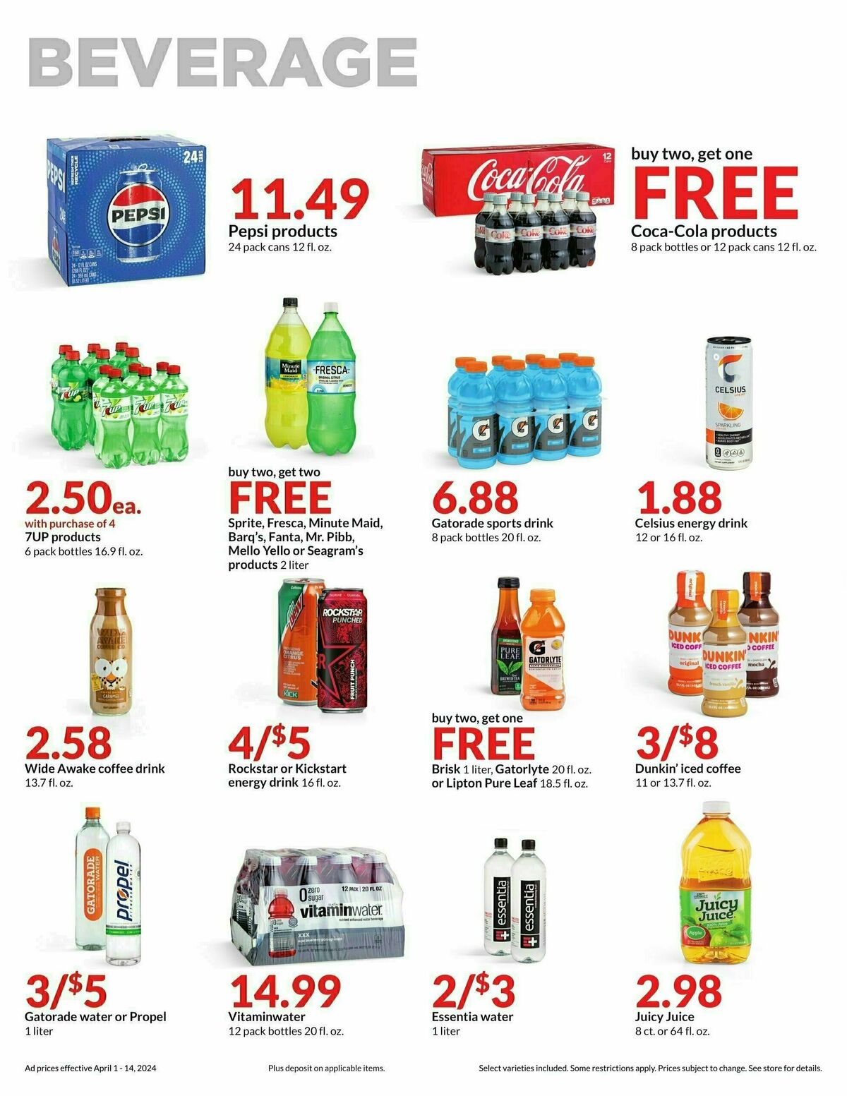 Hy-Vee 2 Week Ad Weekly Ad from April 1