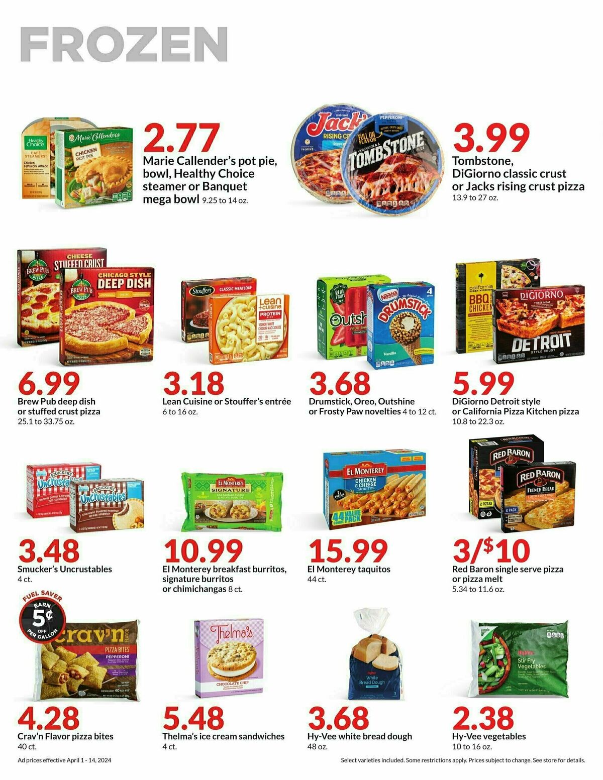 Hy-Vee 2 Week Ad Weekly Ad from April 1