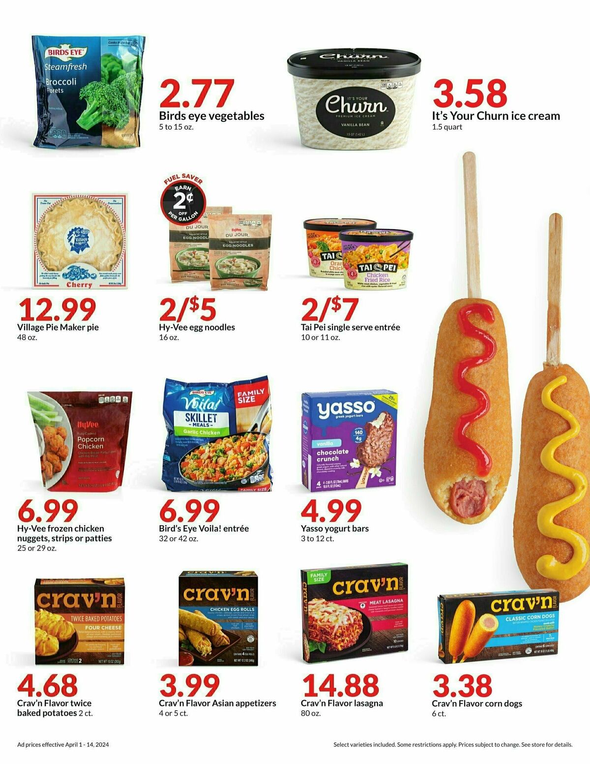 Hy-Vee 2 Week Ad Weekly Ad from April 1