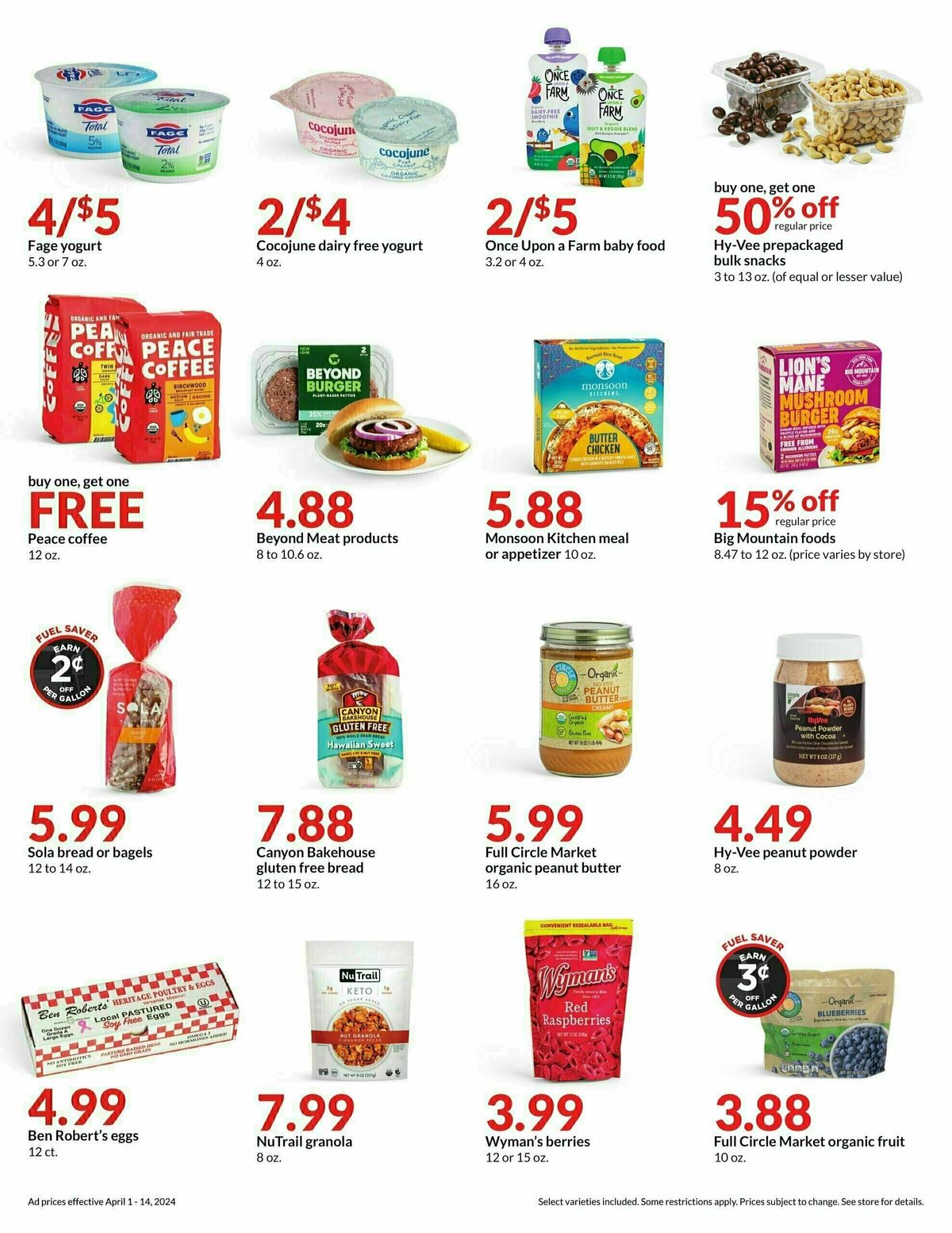 Hy-Vee 2 Week Ad Weekly Ad from April 1