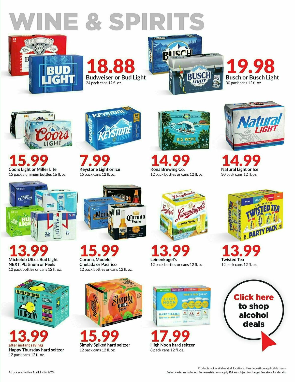 Hy-Vee 2 Week Ad Weekly Ad from April 1