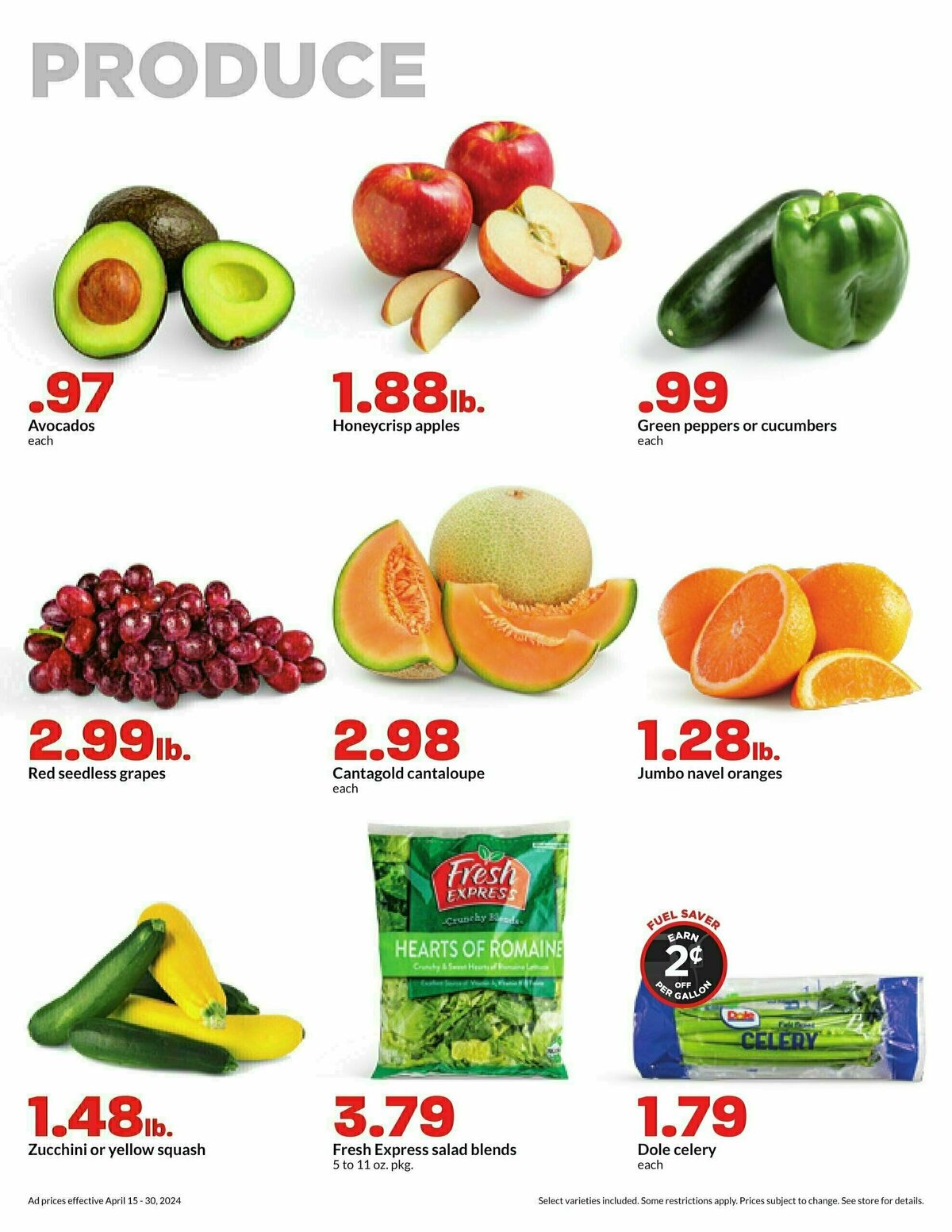 Hy-Vee Weekly Ad from April 15